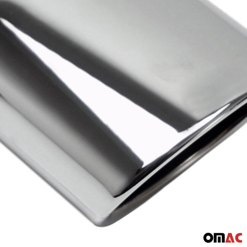 Auspuffblende Endrohr für Mercedes C Klasse CLC 1993-2024 Edelstahl Chrom 1tlg