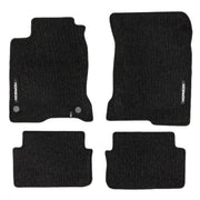 Velours Fußmatten für Renault Laguna III 2007-2015 Autoteppich Schwarz 4 tlg