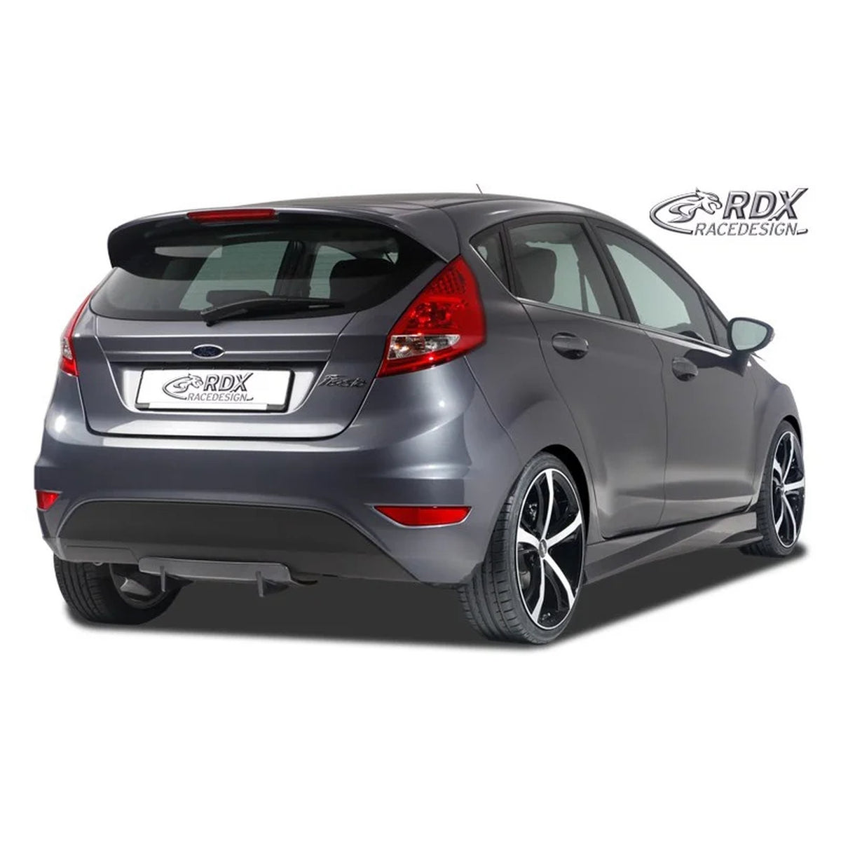 RDX Heckschürzenansatz Diffuser U-Diff für Ford Fiesta 2008-2017 Polyurethan TÜV