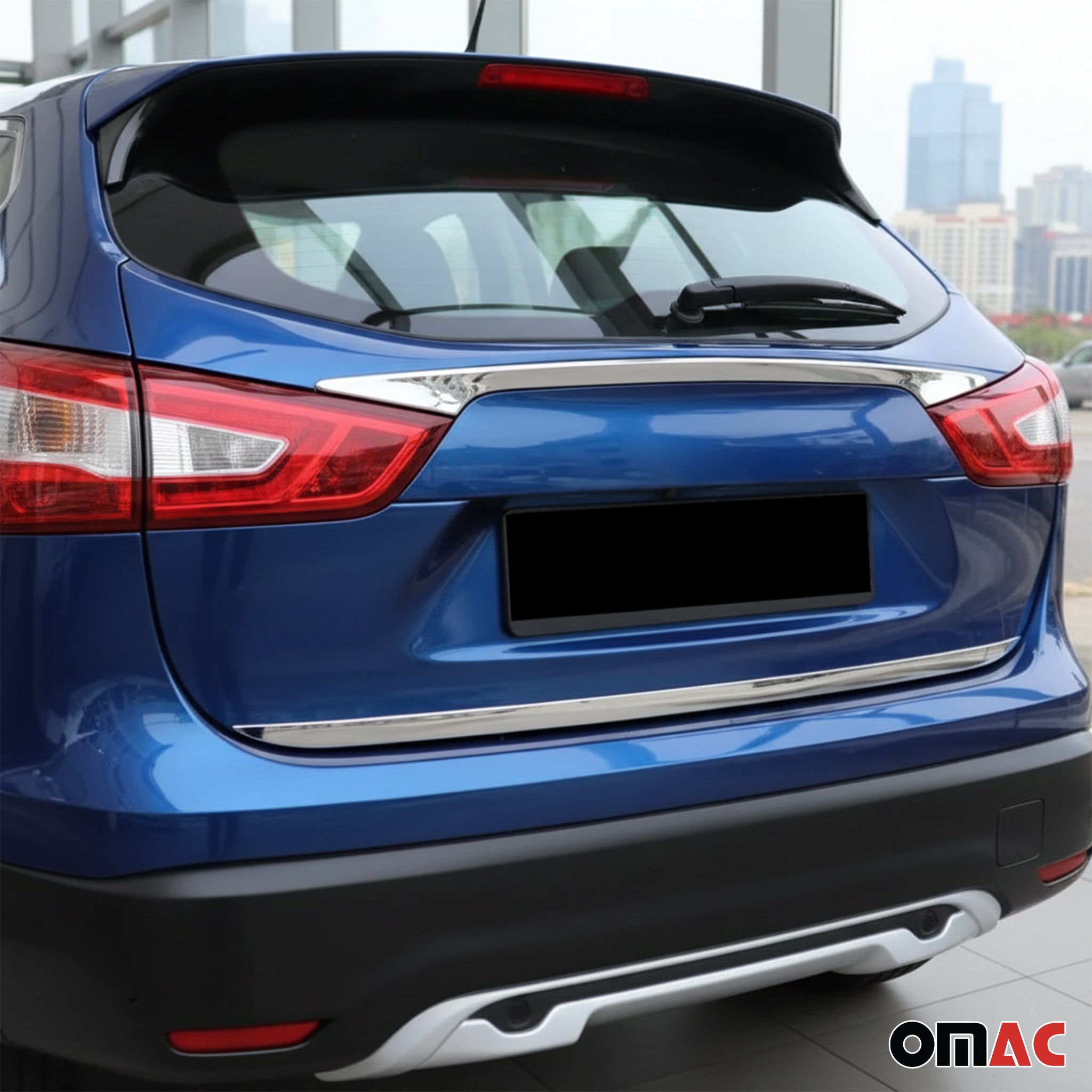 Heckklappe Kofferraumöffner für Nissan Qashqai J11 2014-2021 Gebürstet Chrom