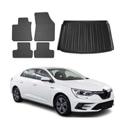 Fußmatten & Kofferraumwanne für Renault Kadjar 2015-2025 Doppelte Erweiterung