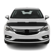 Haubenbra Steinschlagschutz Bonnet Bra für Opel Astra K 2015-2021 Schwarz Halb