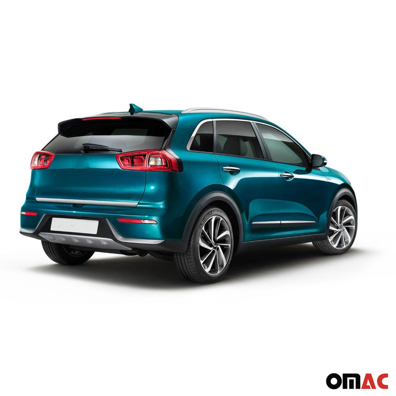 Chrom Satz Seitenleiste & Heckleiste für Kia Niro 2016-2019 Silber 11tlg