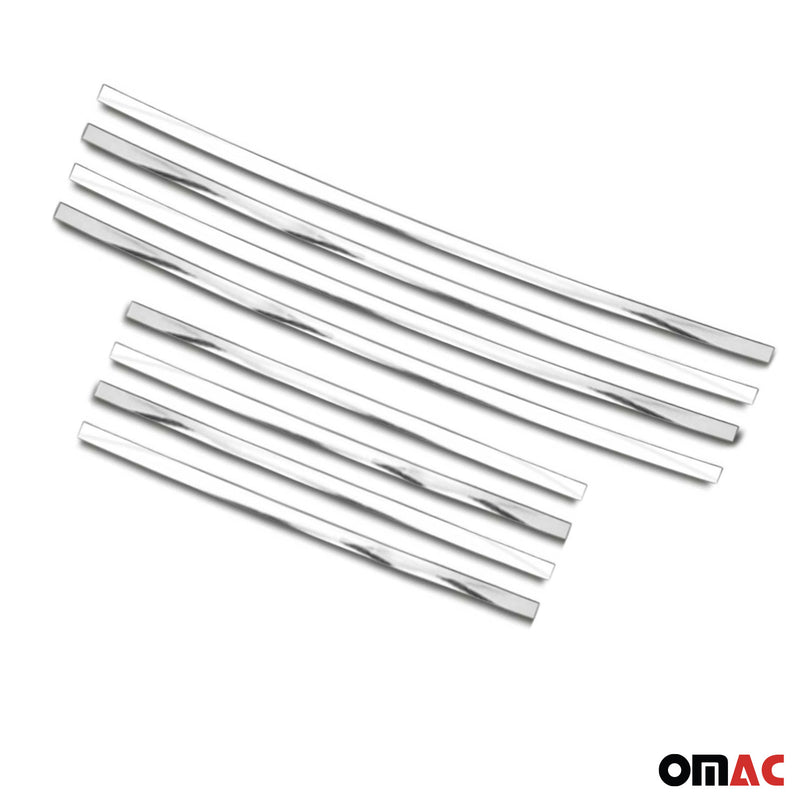Door sill trims for Mercedes C Class W202 1993-2000 stainless steel 8x