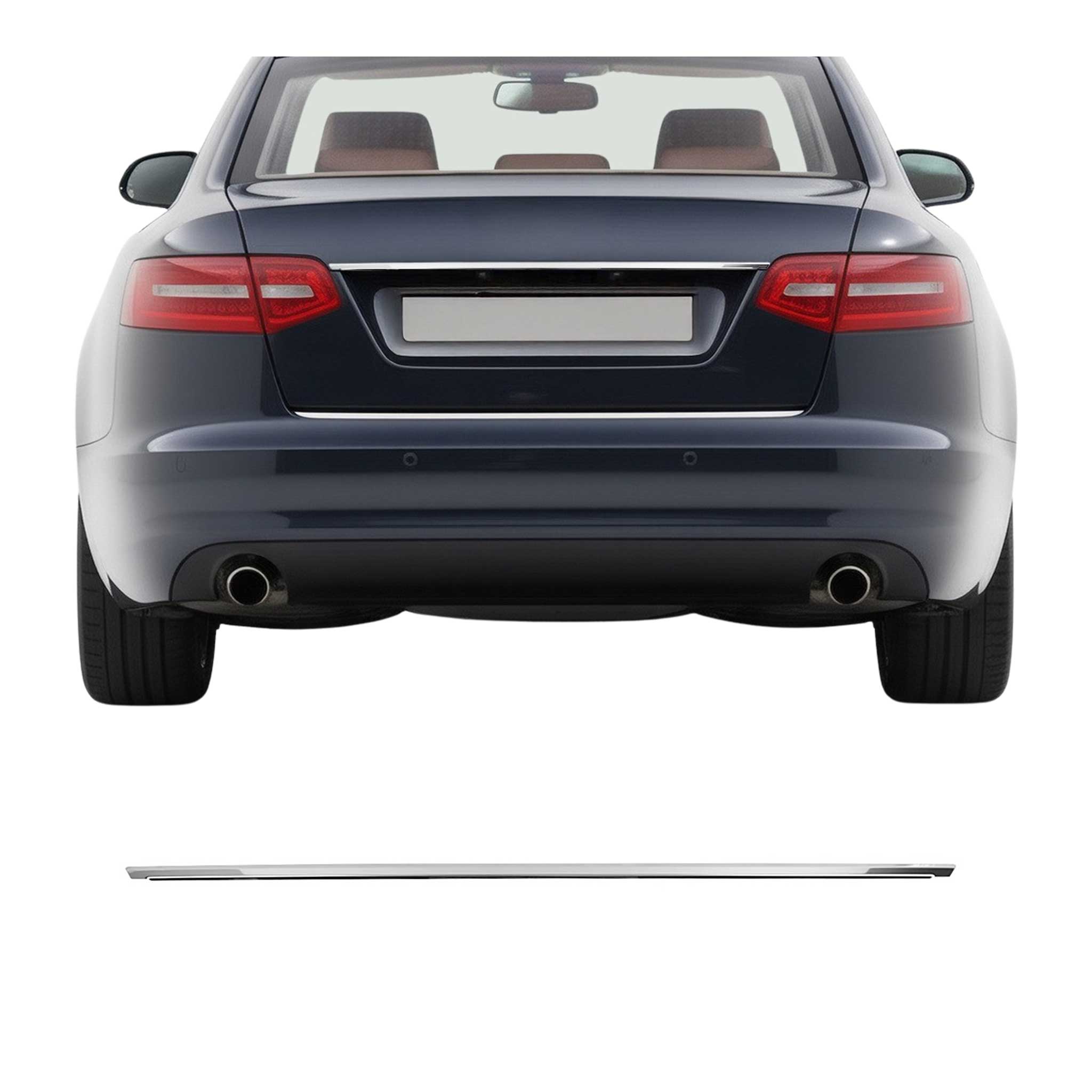 Heckklappe Kofferraumöffner Griff für Audi A6 C6 4F  2008-2011 Edelstahl Chrom