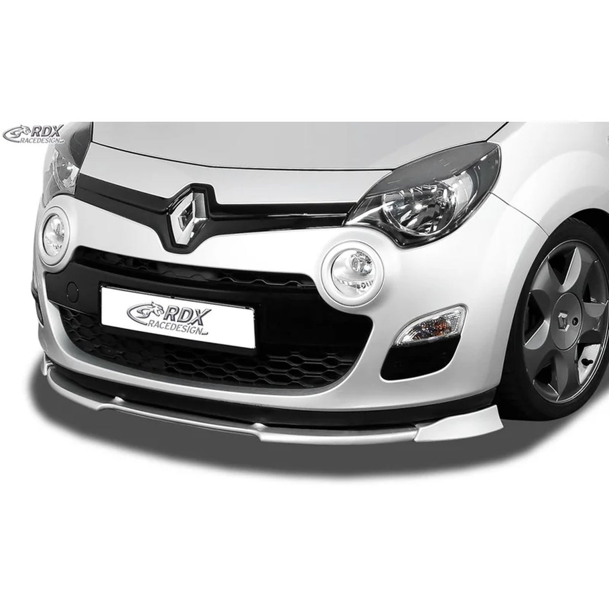 RDX Frontspoiler Vario-X für Renault Twingo II Phase 2 2012-2014 Polyurethan TÜV