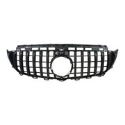 Kühlergrill Grill Frontgrill für Mercedes E Klasse W213 2016-2020 Schwarz