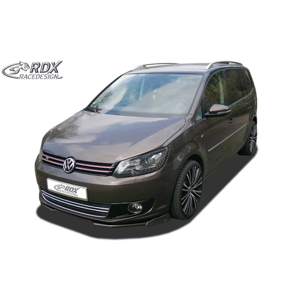 RDX Frontspoiler Vario-X für VW Touran 2011- & Caddy 2010- Polyurethan TÜV