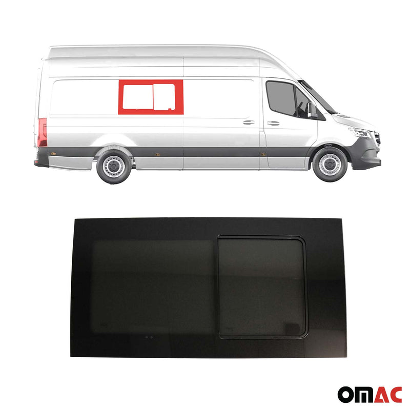 Schiebefenster Sicherheitsglas für VW Crafter 2006-2017 Rechts Schiebetür L3 L4