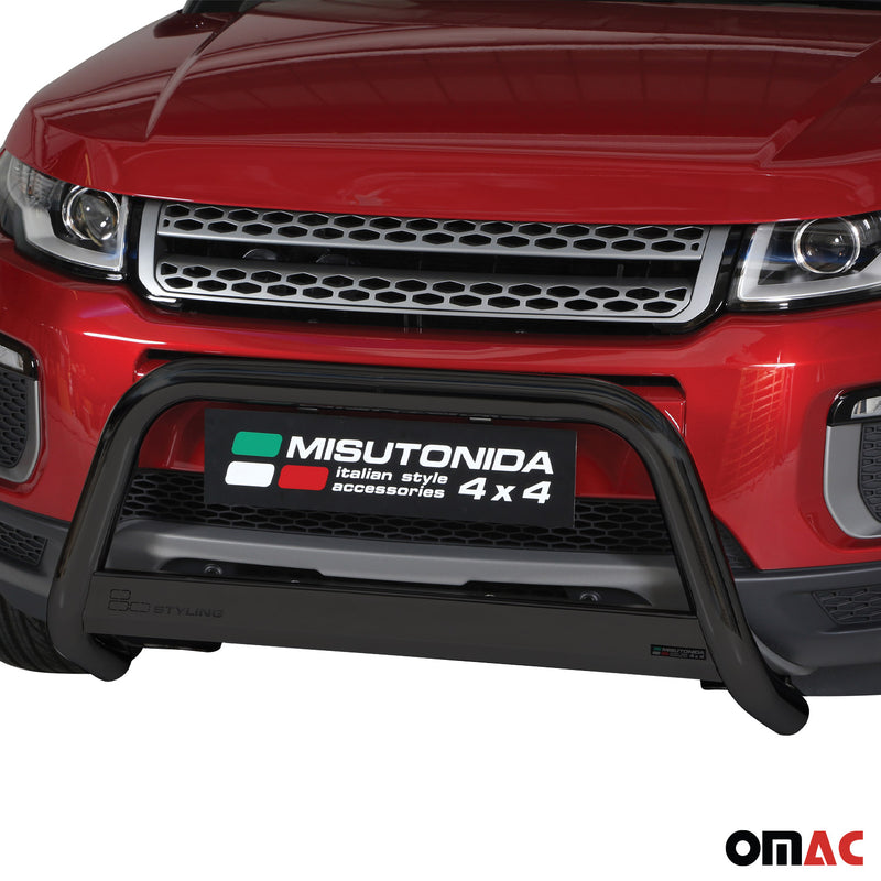 Frontbügel Frontschutzbügel für Range Rover Evoque 2016-2021 ø63mm Stahl Schwarz