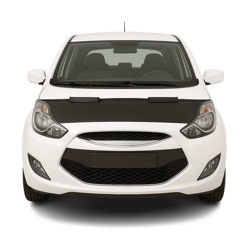 Haubenbra Steinschlagschutz Bonnet Bra für Hyundai iX20 2010-2015 Schwarz Halb