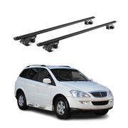 Dachträger Grundtäger für Ssangyong Kyron 2005-2014 5 tür 90kg Alu Schwarz ABE