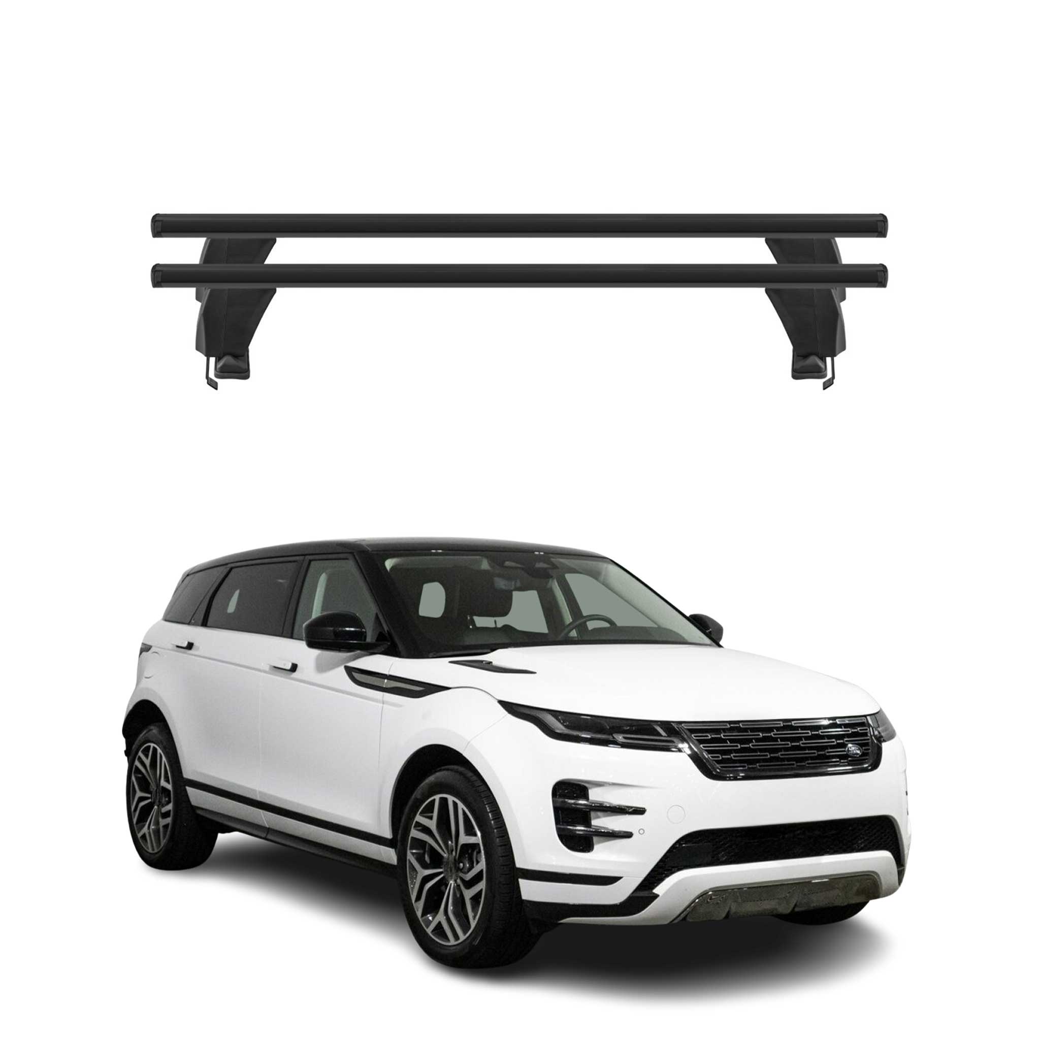 Menabo Dachträger für Land Rover Range Rover Evoque L551 2019-2026 50kg Schwarz