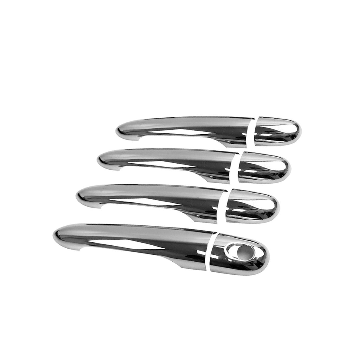 For Mercedes Citan 2012-2021 chrome door handle caps covers stainless steel 4-door 8 pieces