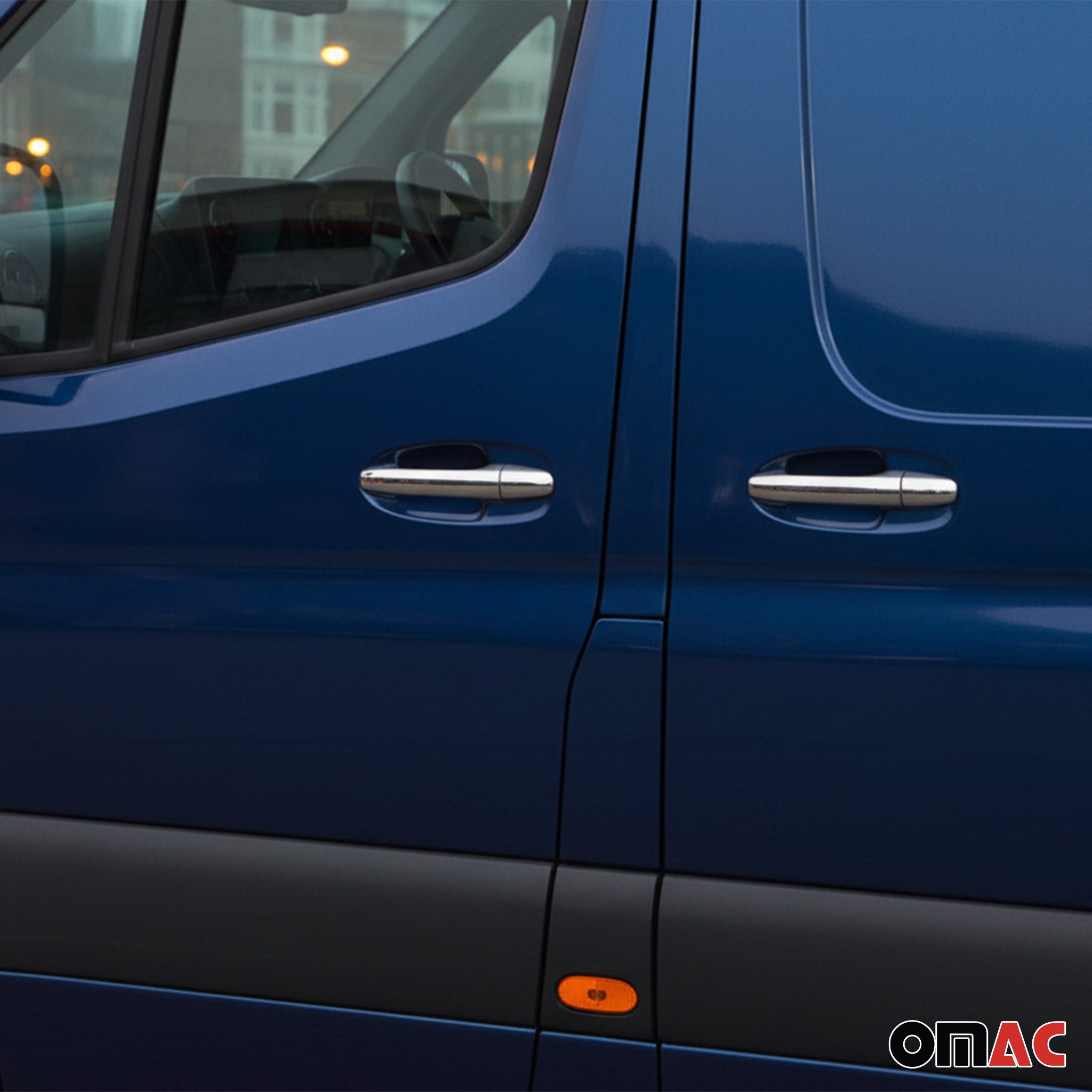 Chrom Türgriff Blende für Mercedes Sprinter W907 2018-26 Edelstahl 2tür