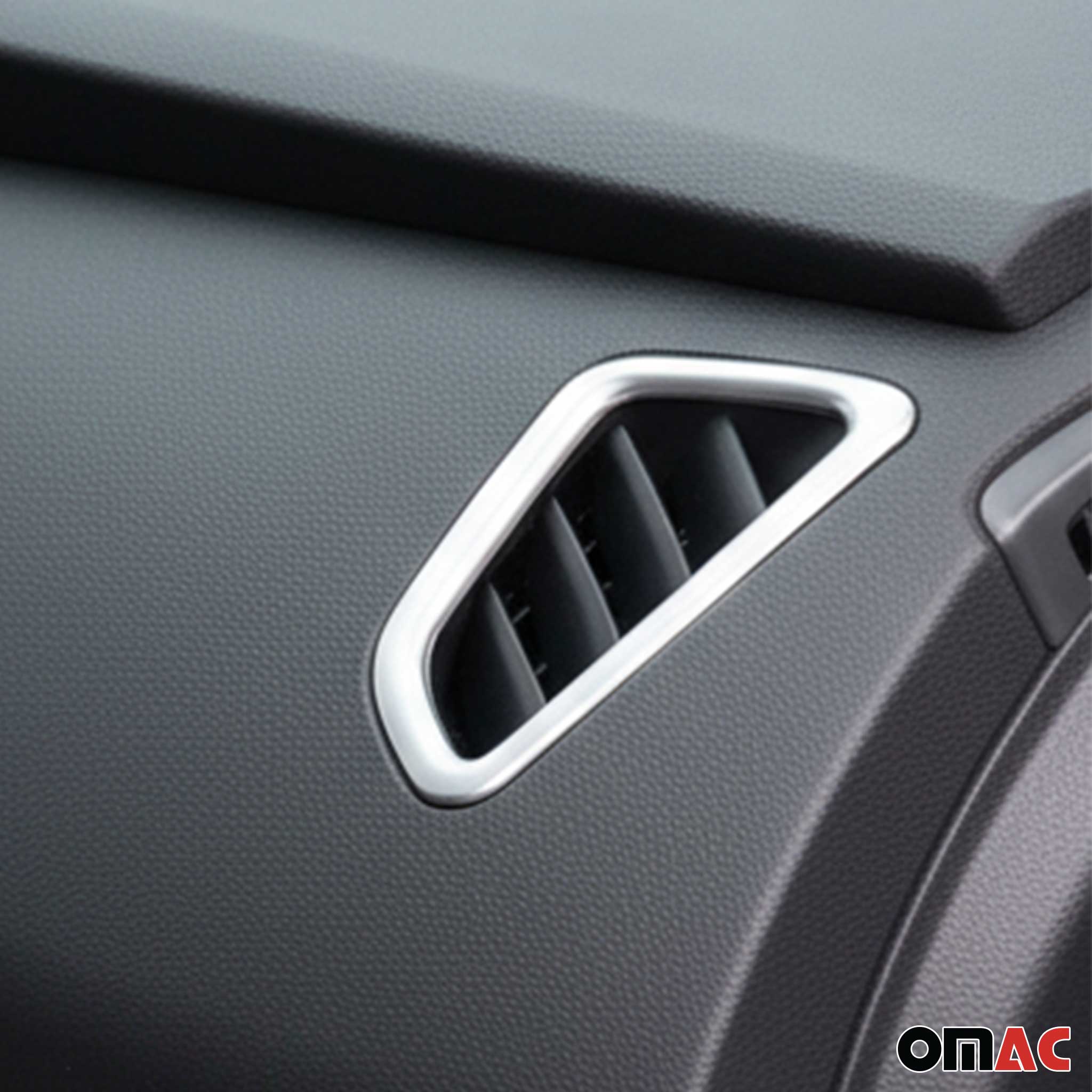 Lüftungs Lüftungsgitter Rahmen Blende für Hyundai Tucson 2015-2018 Chrom ABS 2x