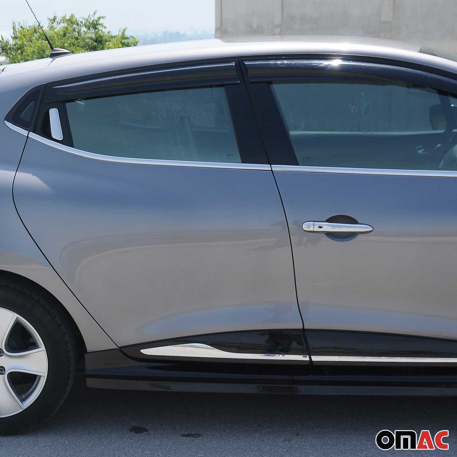 Türgriff Blende Chrom für Renault Clio 2012-2019 4-Tür Edelstahl 6x