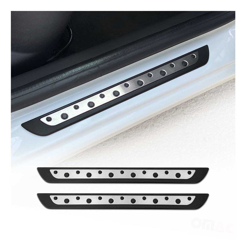 Einstiegsleisten Türschweller für Nissan Qashqai 2007-2014 Chrom Kunststoff 2x