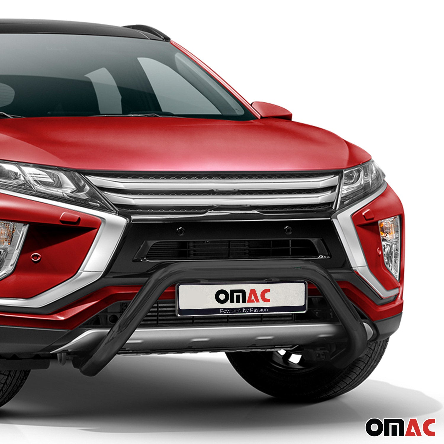 Frontbügel Frontschutzbügel für Mitsubishi Eclipse Cross 2018-26 ABE Schwarz