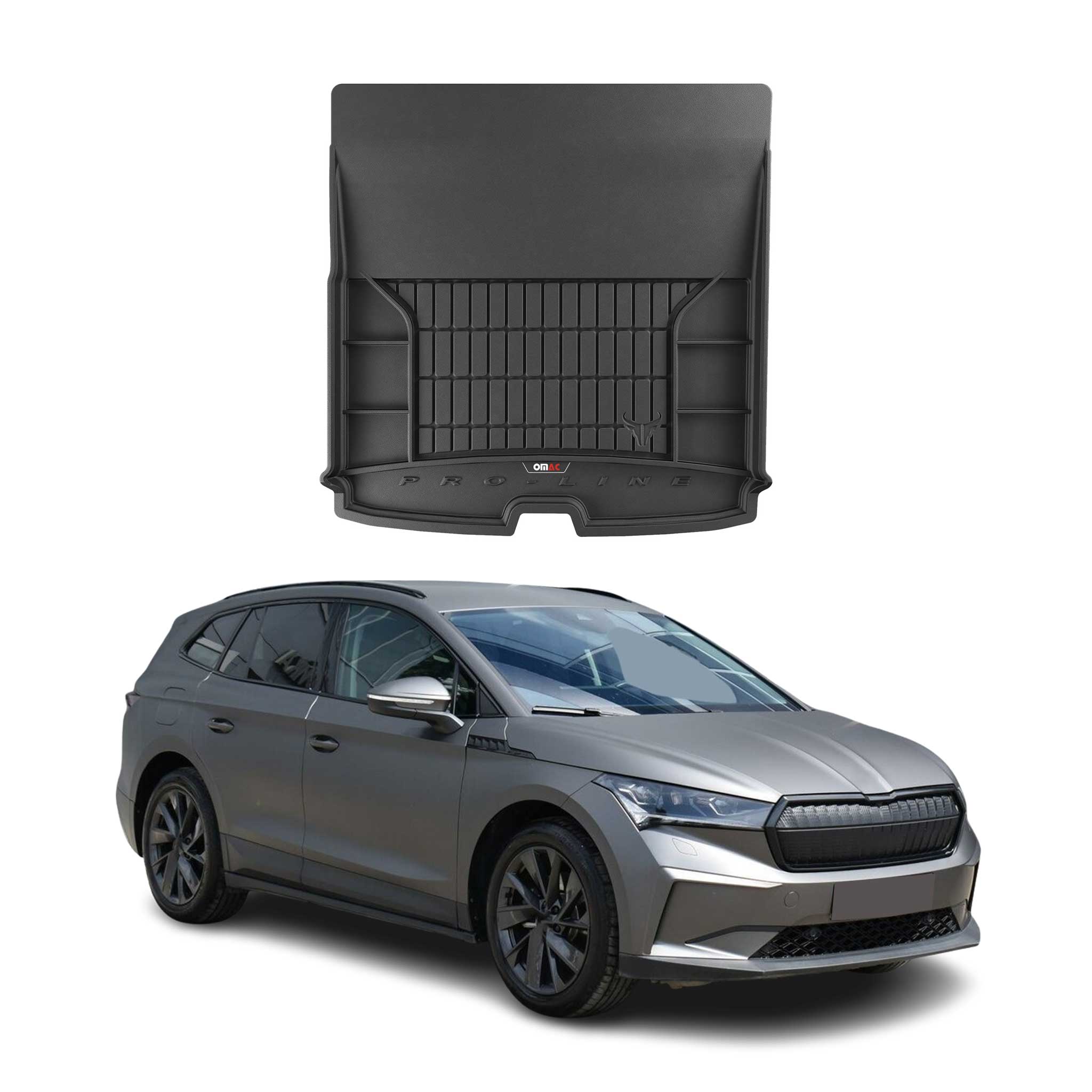 OMAC Gummi Kofferraumwanne für Skoda Enyaq 2020-2026 obere TPE Laderaumwanne