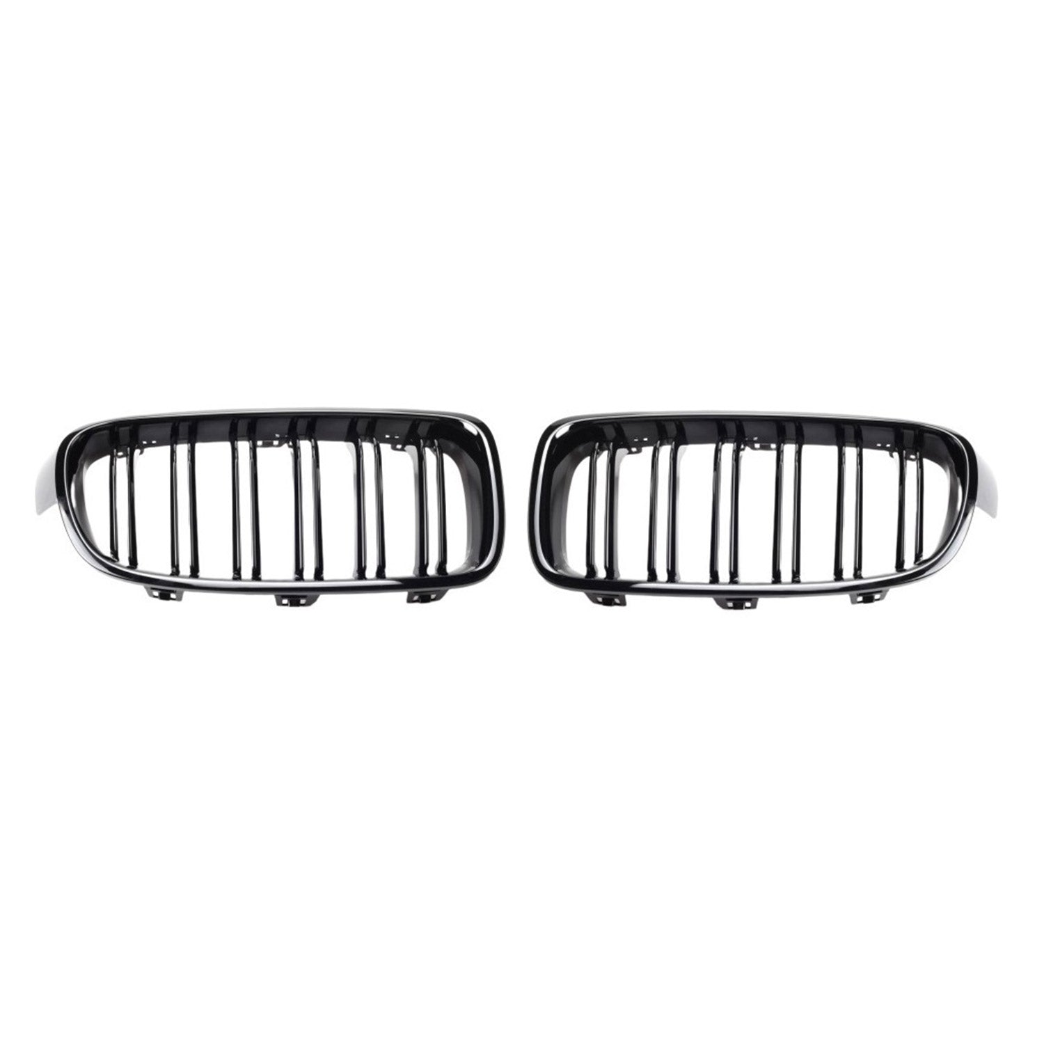 Nieren Grill Kühlergrill für BMW M3 F80 2014-2018 Schwarz Glanz