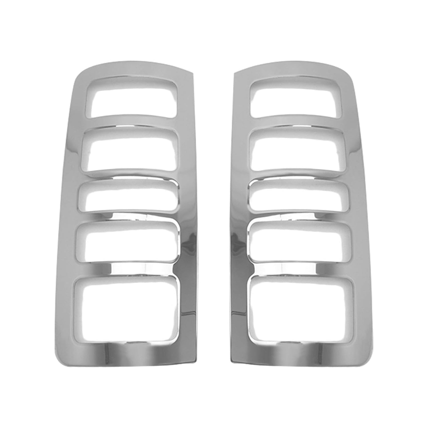 Rücklicht Leisten Heckleuchte für Ford Connect 2002-2009 Edelstahl Chrom 2tlg