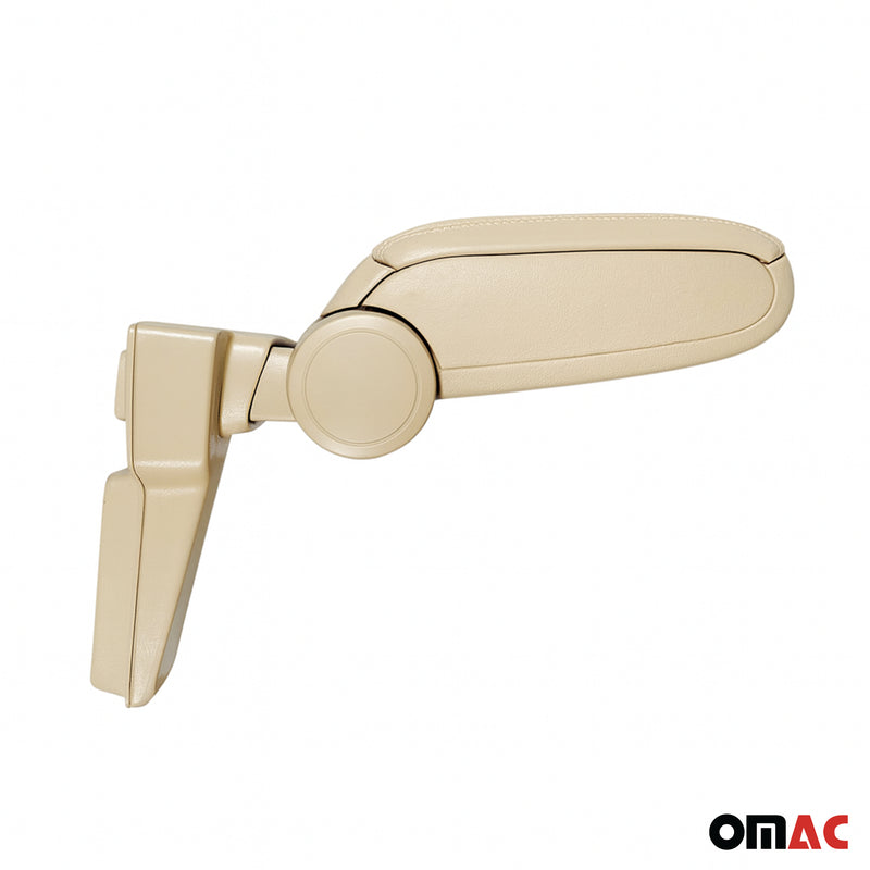 Mittelarmlehne Armlehne Mittelkonsole für VW Golf Bora 1997-2006 PU-Leder Beige