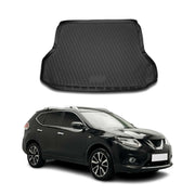 Kofferraummatte Kofferraumwanne für Nissan X-Trail 2014-2021 Gummi TPE Schwarz