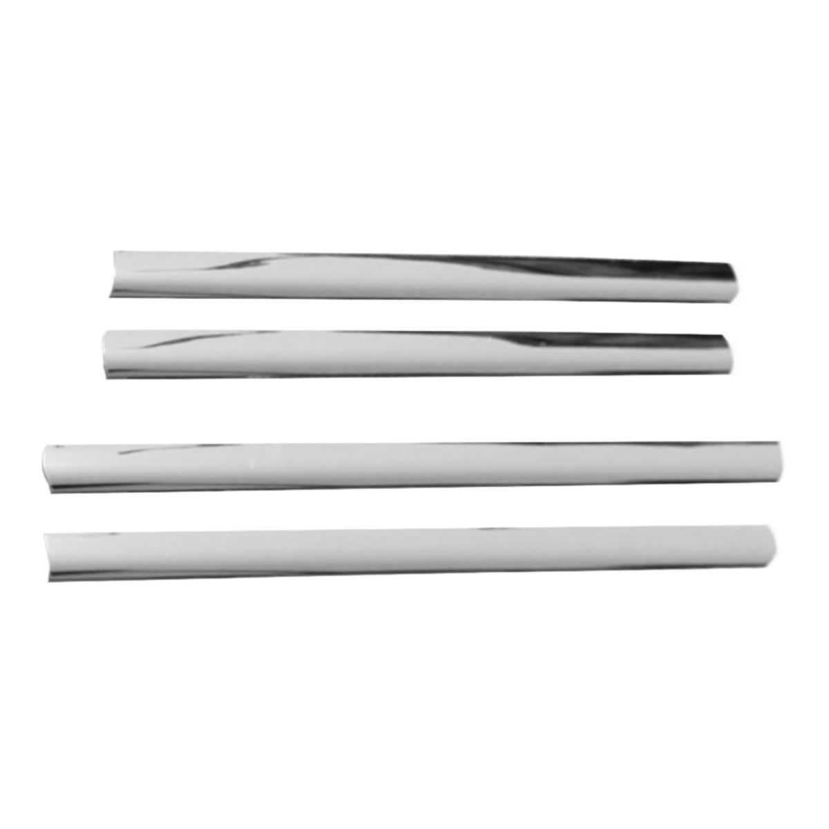 Window strips decorative strips for Mercedes ML W164 2005-2011 stainless steel chrome 4 pieces