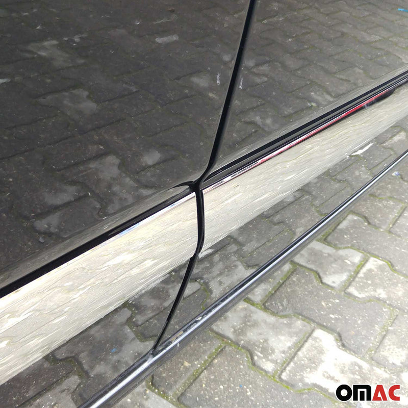 Seitentürleiste Türschutzleiste für VW Caravelle T5 2003-2015 Langer L2 Chrom 4x