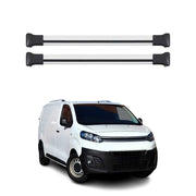 Dachträger Grundtäger für Citroen Jumpy 2016-2026 75kg Aluminium Silber 2 tlg