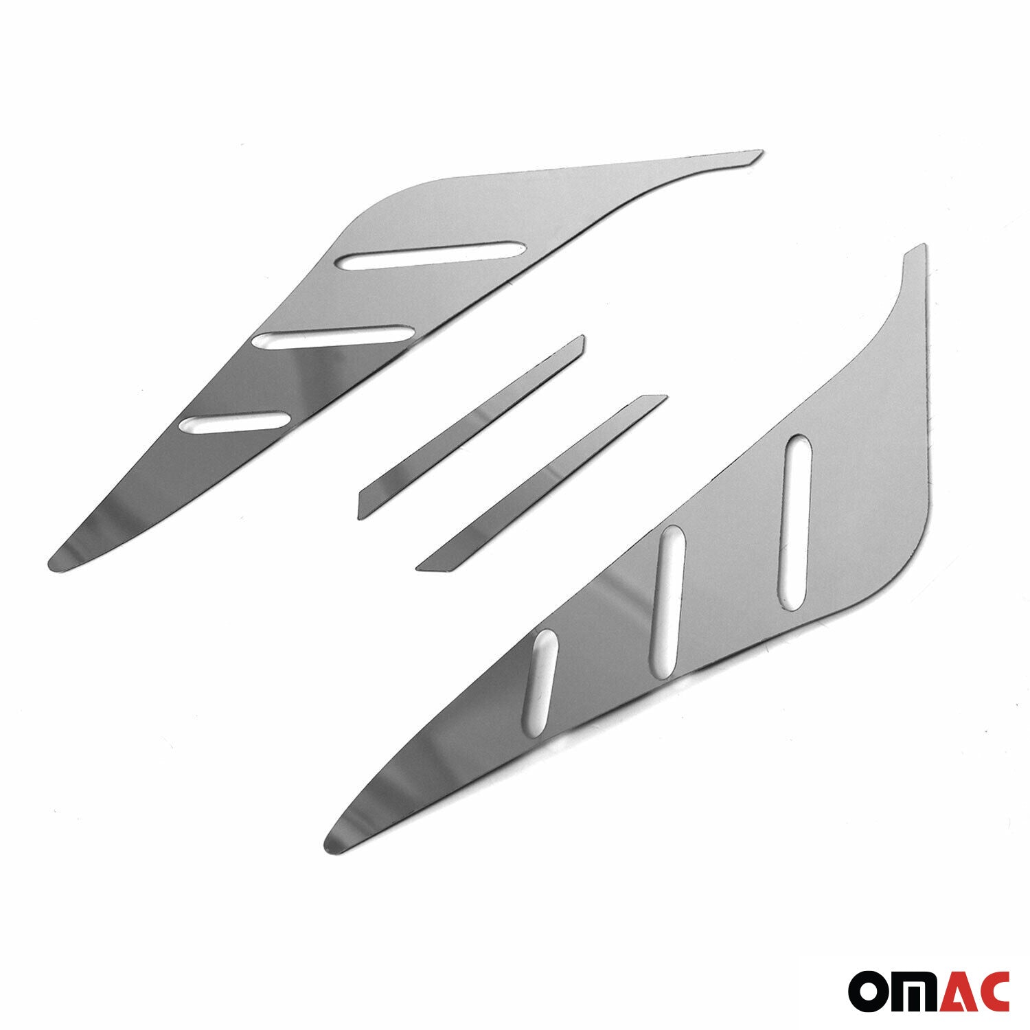 Spoiler Leiste Kofferraum Leiste für Hyundai Kona 2017-2020 Edelstahl Chrom 4x