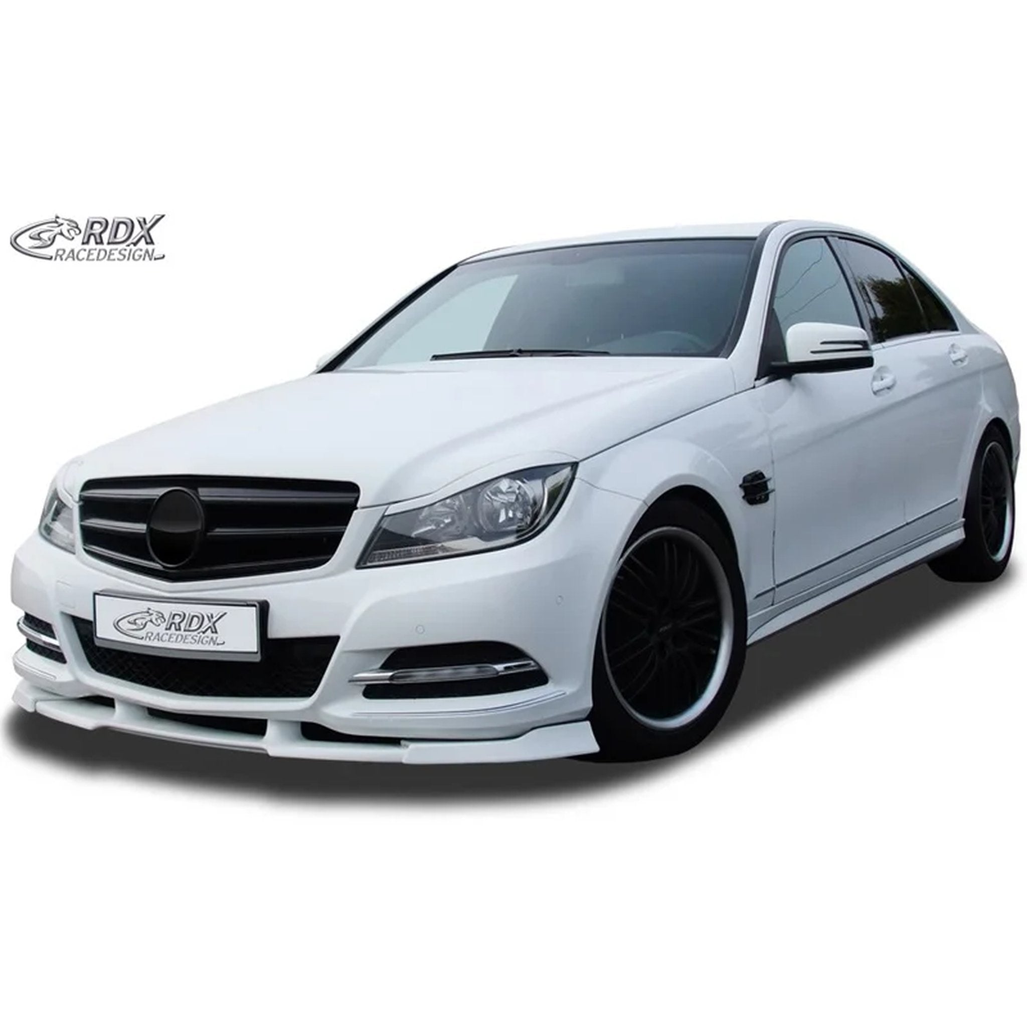 RDX Frontspoiler Vario-X für Mercedes C-Klasse W204 2011-2014 Polyurethan TÜV