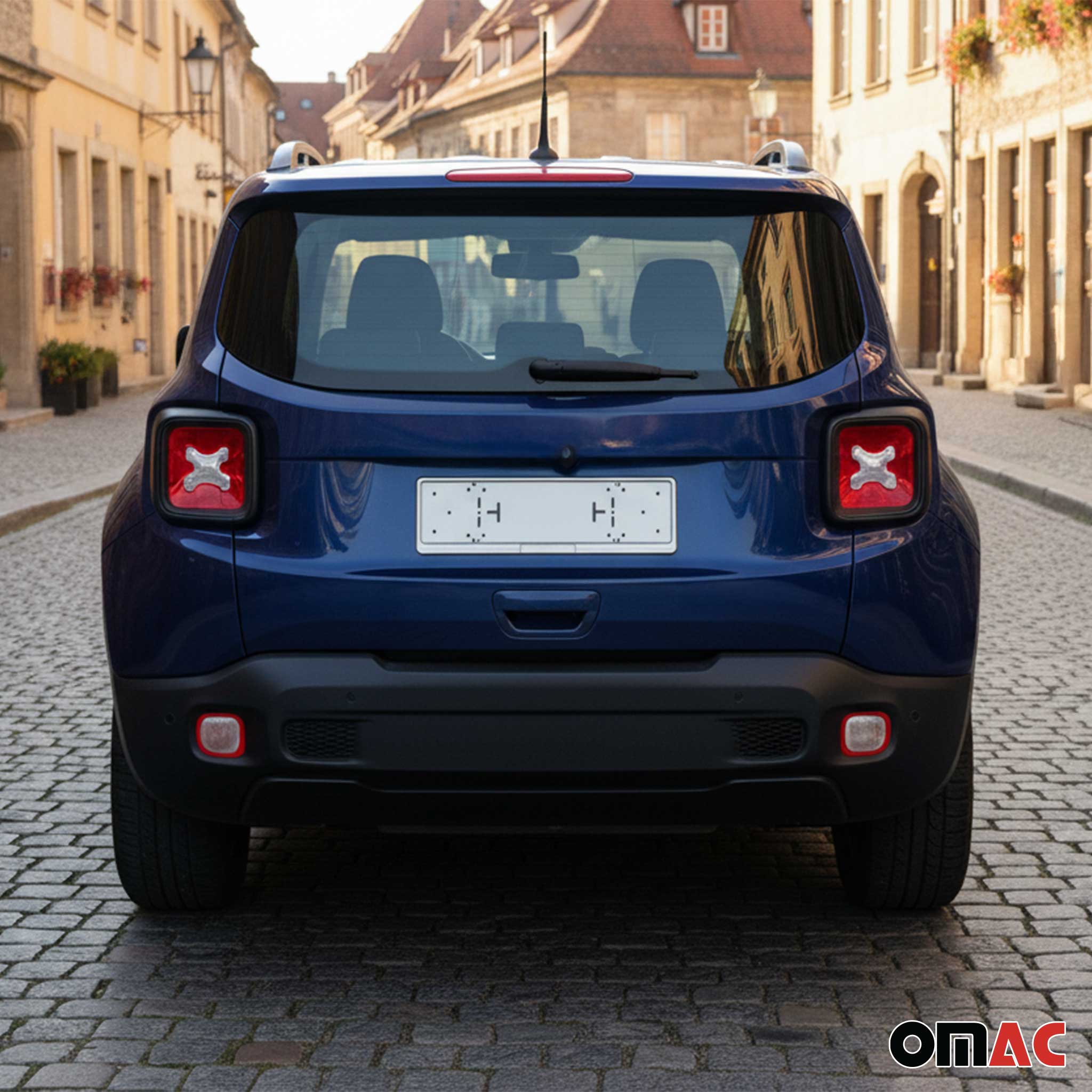 Kennzeichenhalter Nummernschildhalter Universal Chrom Edelstahl 11x52 cm 2tlg