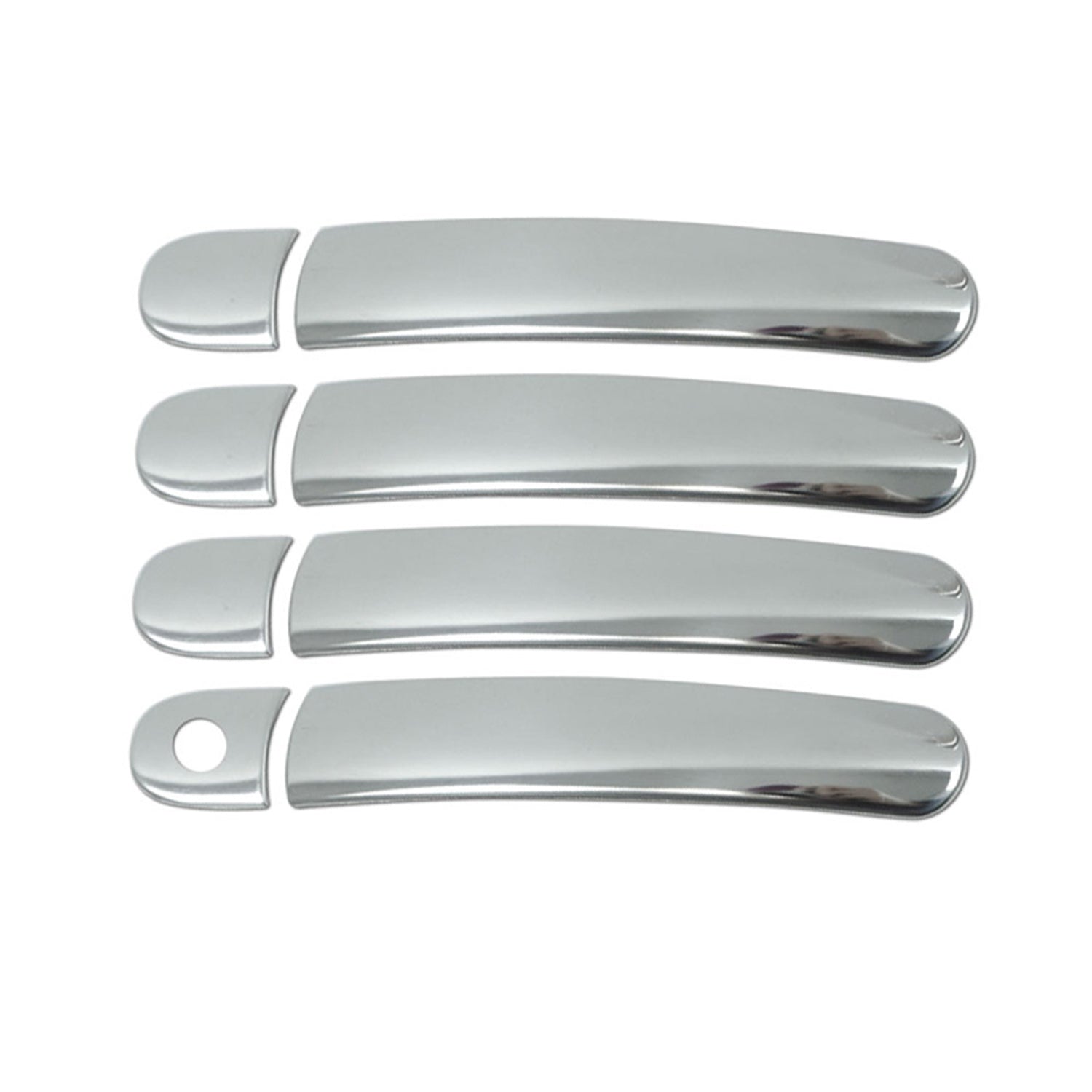 Chrom Türgriff Blende für Audi A2 2000-2005 Edelstahl Matt 8tlg