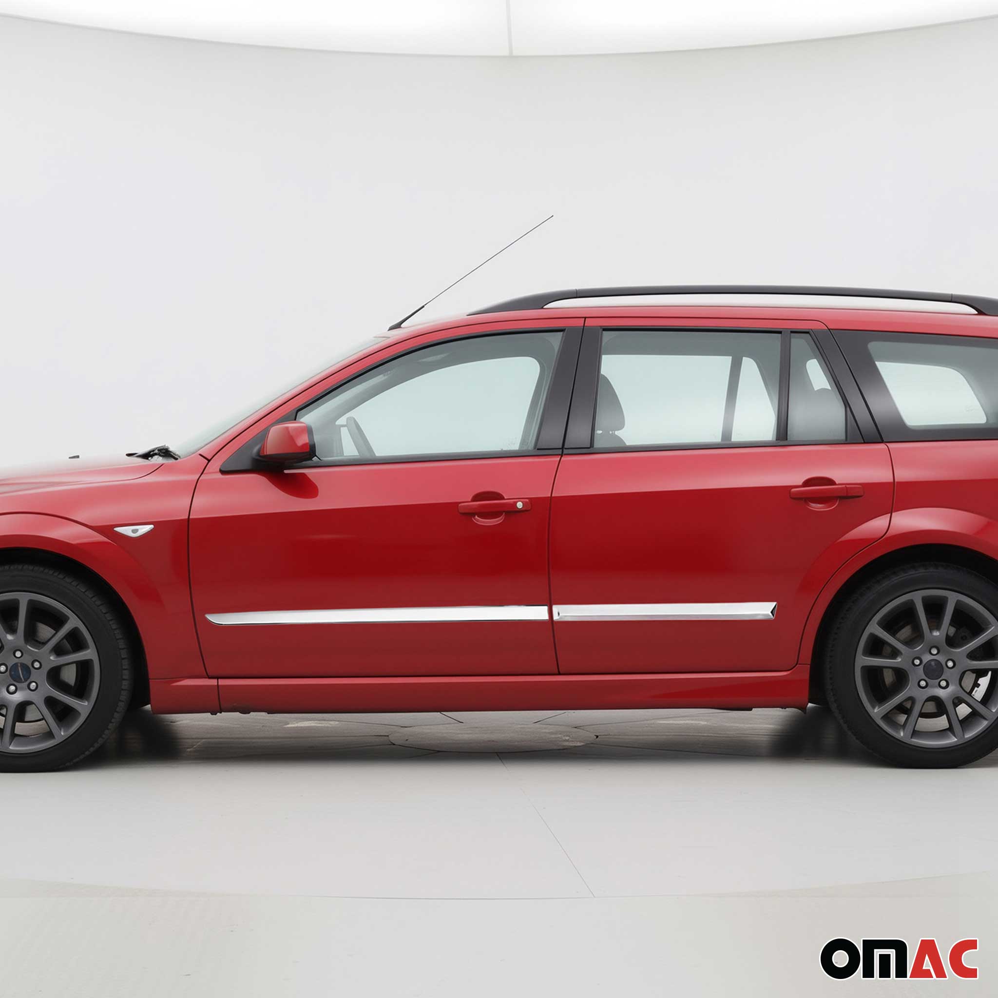 Seitentürleiste Türleisten Türschutzleiste für Ford Mondeo 2007-2015 Chrom 4x