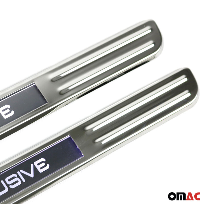 Einstiegsleisten Türschweller Exclusive für VW Golf 2003-2021 Edelstahl 4x