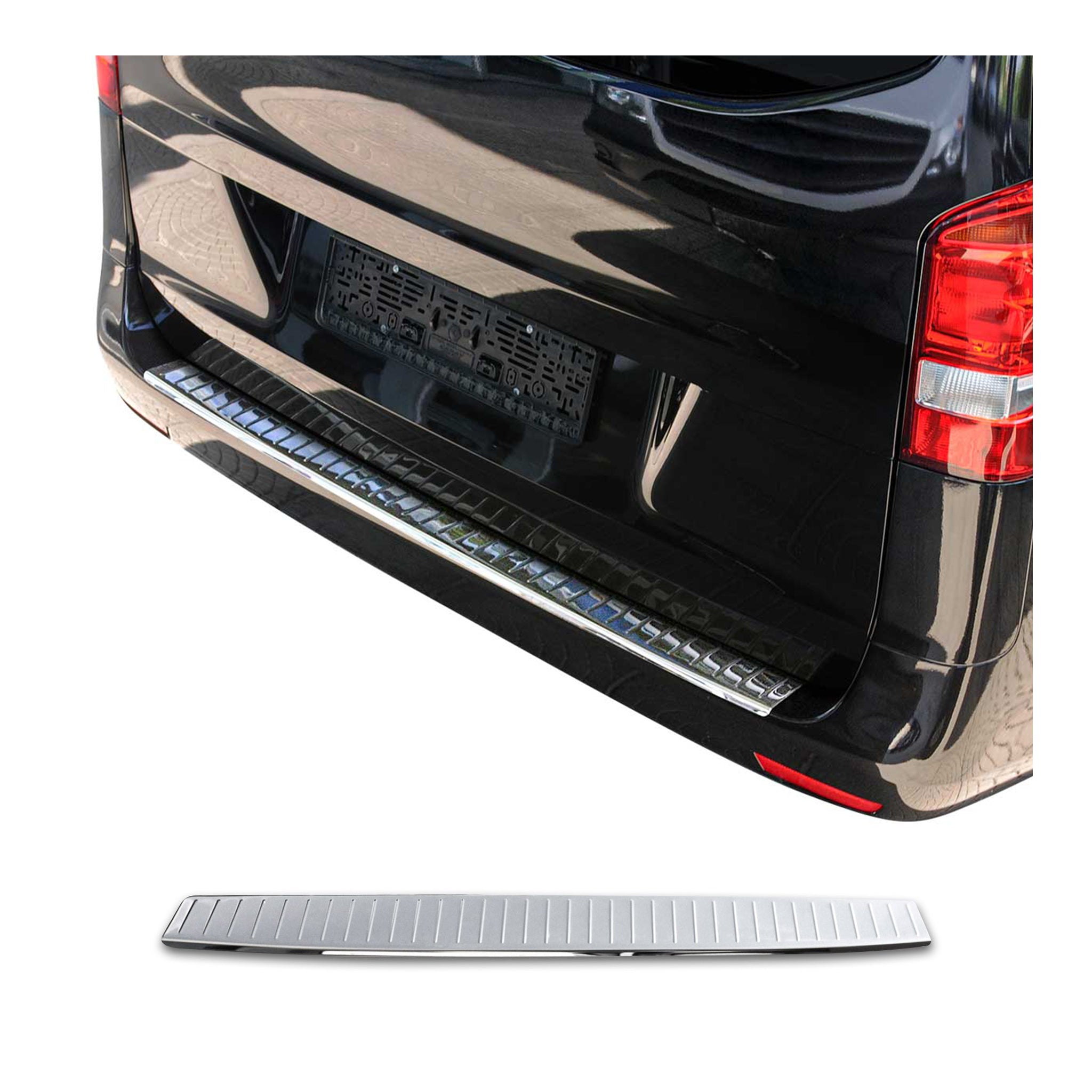 Ladekantenschutz Stoßstange für Mercedes Vito W447 2014-2026 Edelstahl Chrom