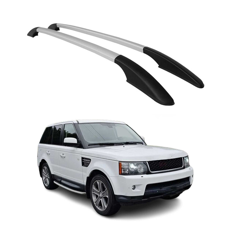 Dachreling Dachgepäckträger für Range Rover Sport 2005-2013 Alu Grau