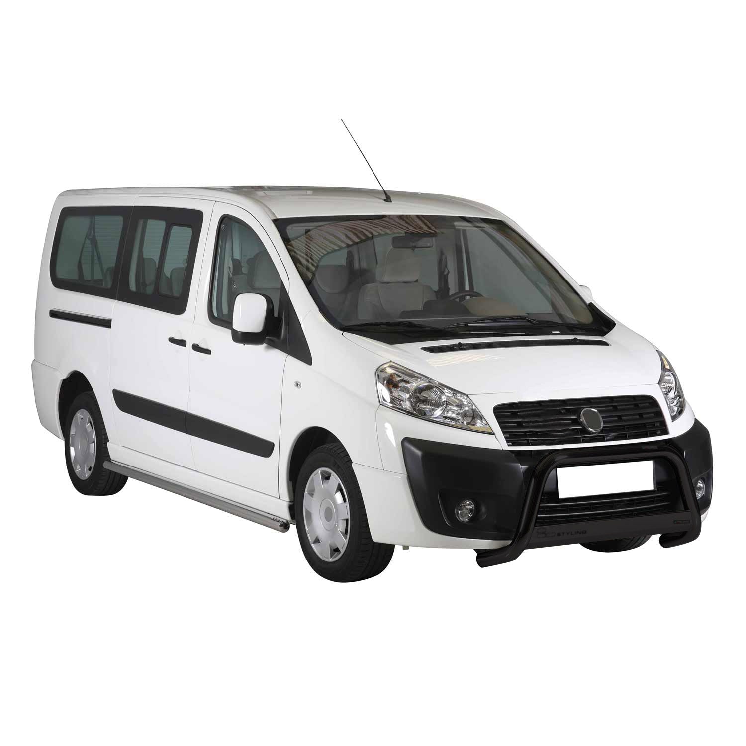 Frontbügel Frontschutzbügel für Fiat Scudo 2007-2016 ø63mm Stahl Schwarz Schutz