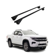 Dachträger Grundträger für VW Amarok II 2023-2026 Stahl Schwarz 2tlg