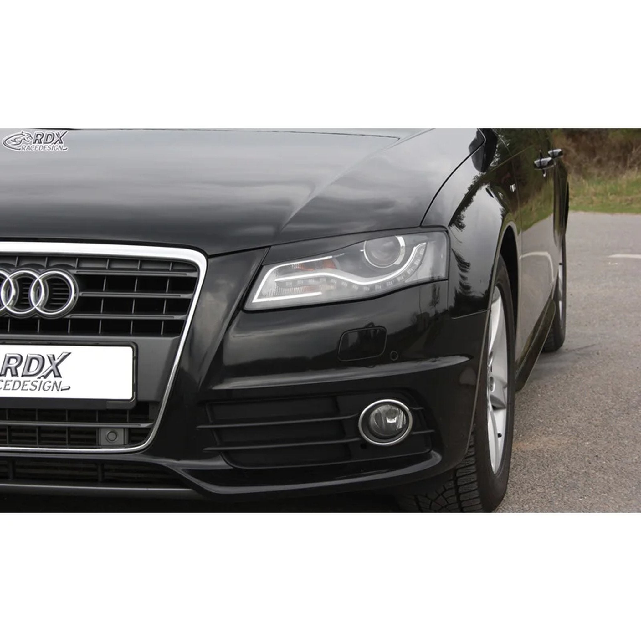 RDX Scheinwerferblenden für Audi A4 B8 2008-2012 ABS TÜV