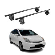 Stahl Dachträger für Toyota Prius II XW20 2003-2009 TÜV 75 kg 2tlg Schwarz