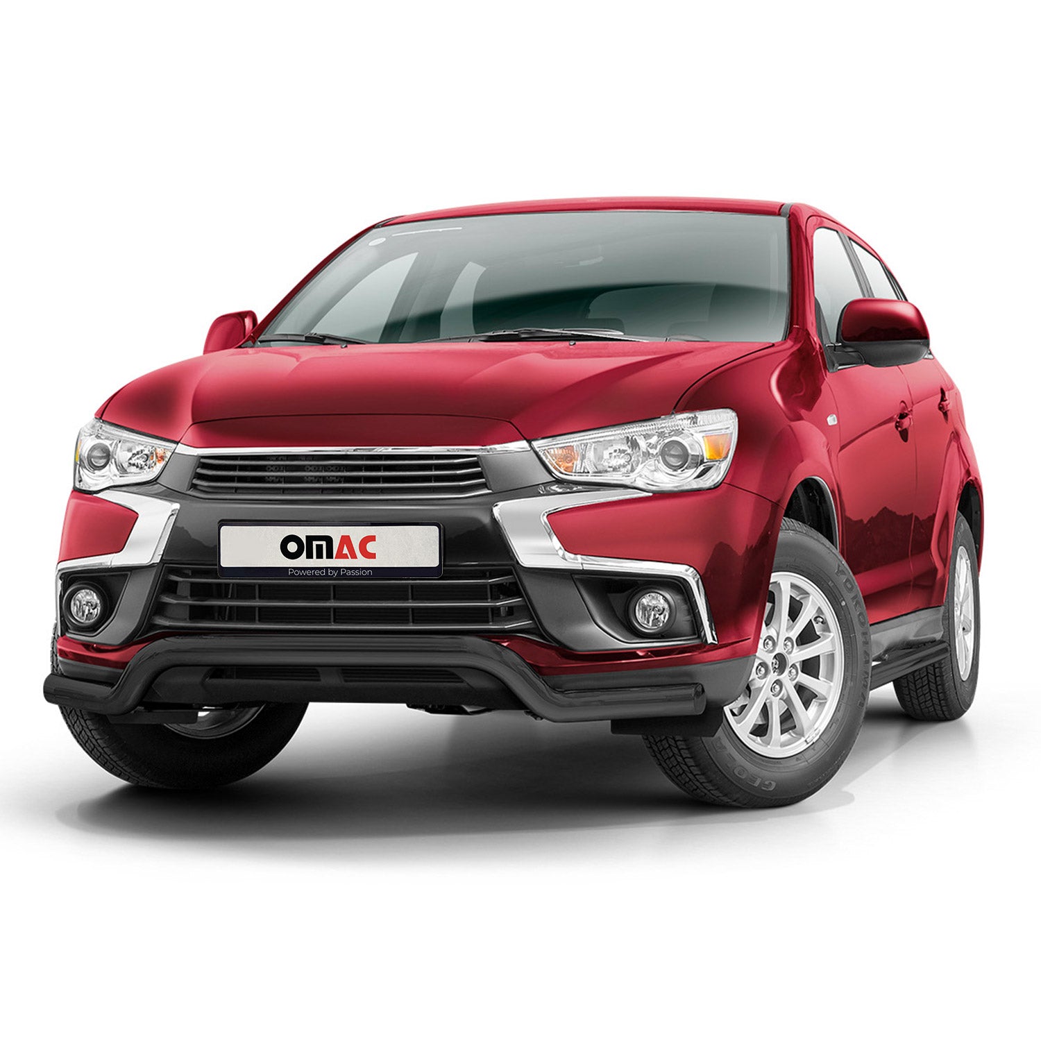 Frontbügel Frontschutzbügel Schutz für Mitsubishi ASX 2017-2022 ABE Schwarz
