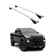 Dachträger Grundtäger für SsangYong Grand Musso 2018-2026 75kg Metall Silber 2x