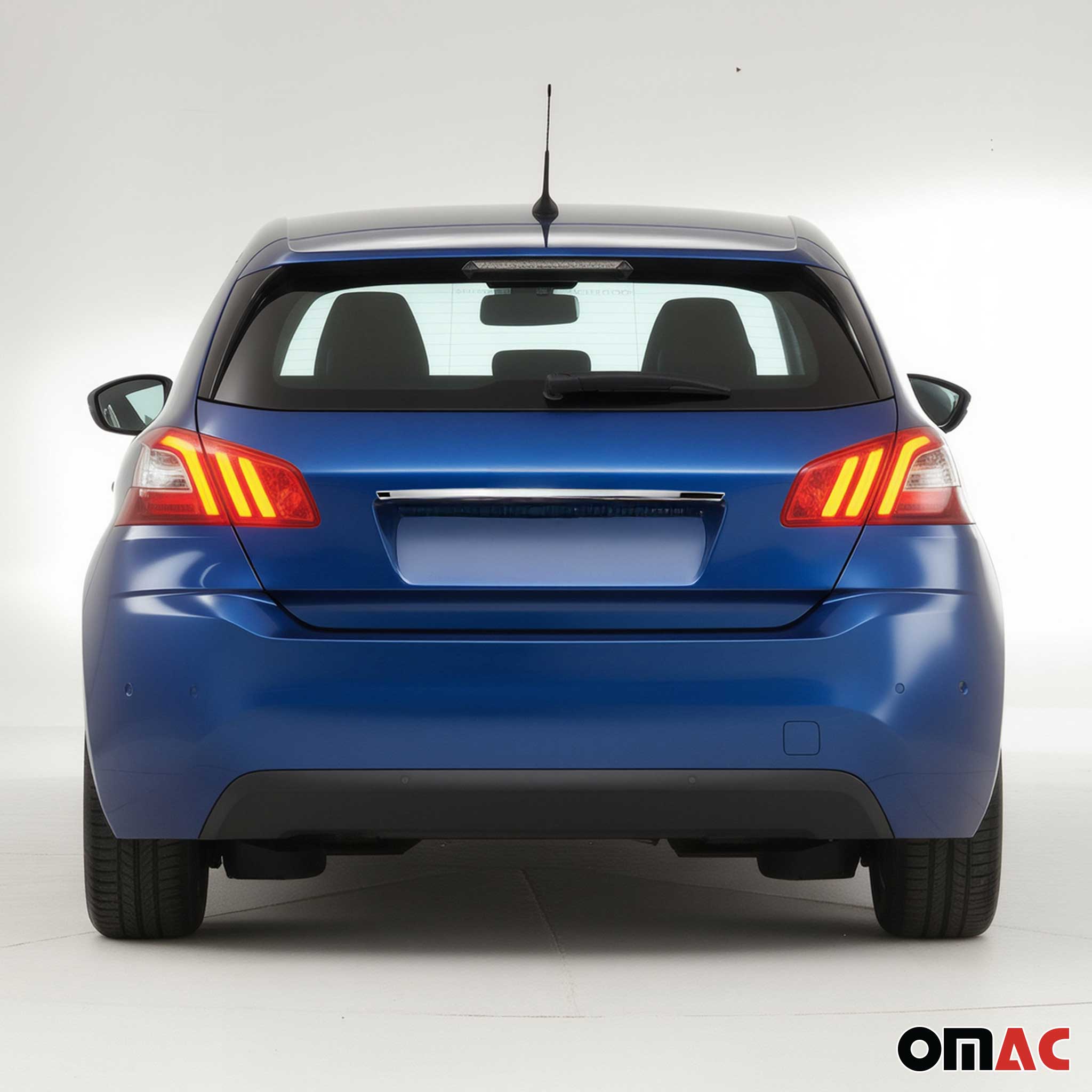 Heckklappe Kofferraumöffner Griff für Peugeot 308 2014-2021 Edelstahl Chrom