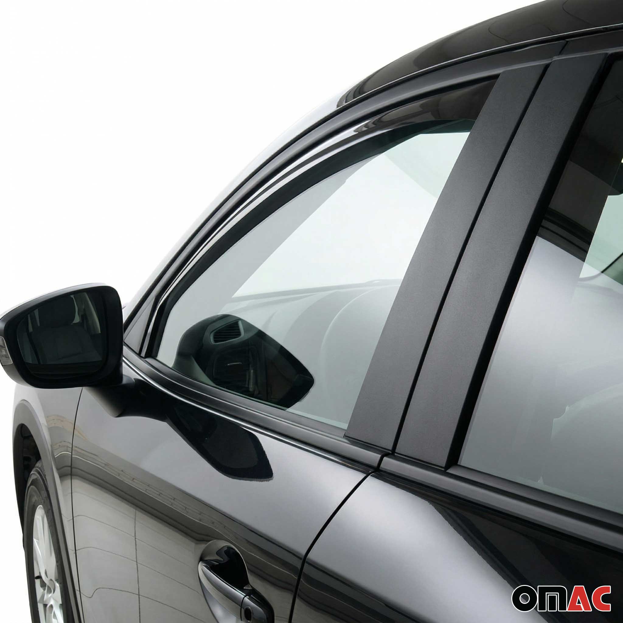 Windabweiser Regenabweiser für Mazda CX-5 2012-2017 Dunkel Acryl 2tlg