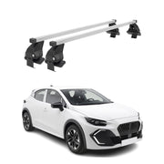Menabo Dachträger Grundtäger für Renault Clio 6 2025-2026 50kg Stahl Silber 2tlg