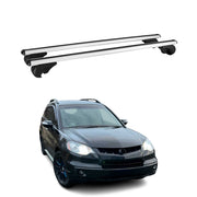 Dachträger Grundtäger für Acura RDX I II 2007-2018 75kg Aluminium Silber 2 tlg