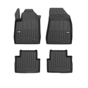 OMAC Gummi Fußmatten für Alfa Romeo Giulietta 2010-2020 Premium Gummi Schwarz 4x